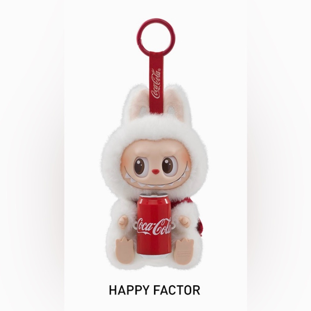 🟥 LABUBU “Coca-Cola Series” {HAPPY FACTOR} LIMITED EDITION🟥POP MART🆕SEALED BOX
